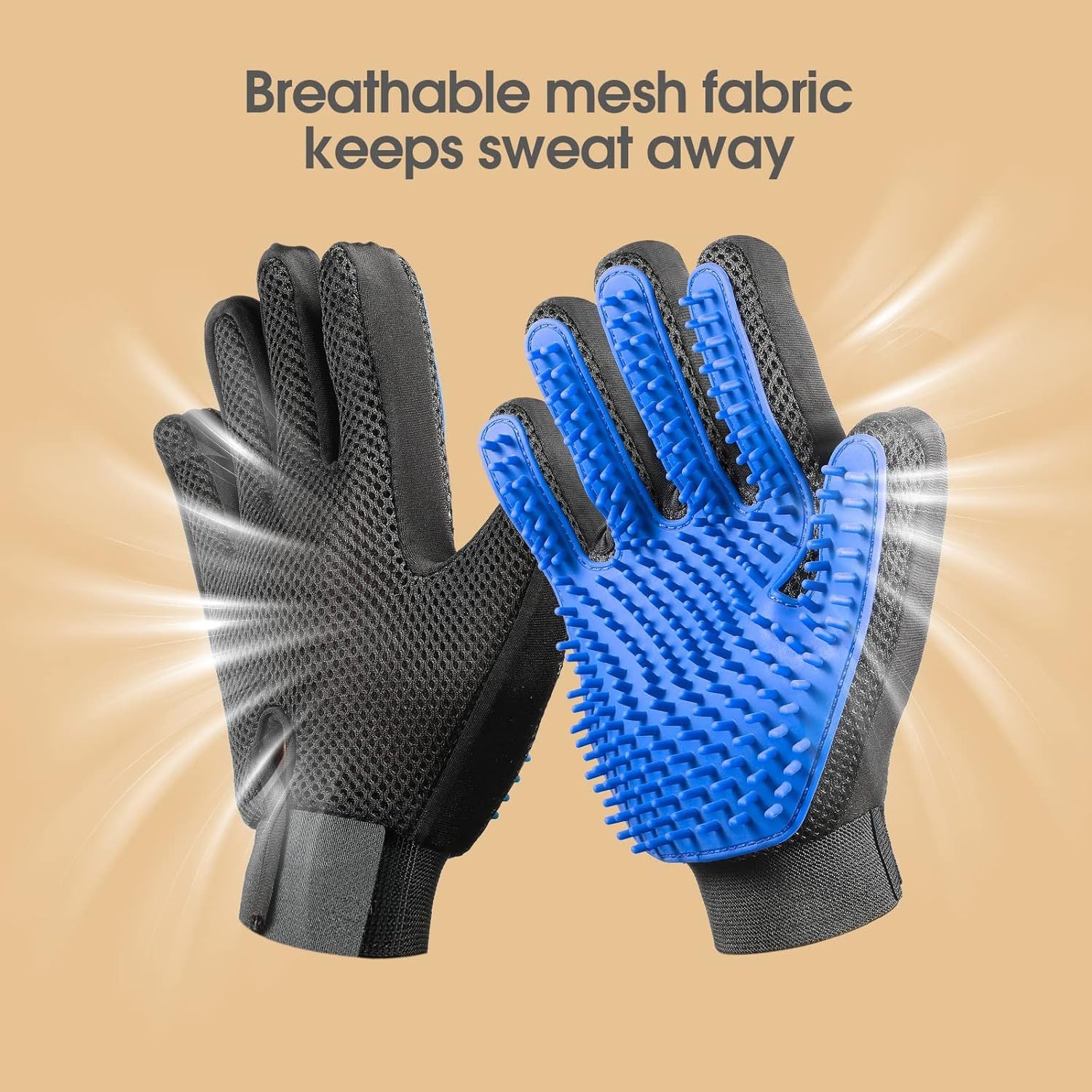 Upgraded Pet Grooming Gloves™